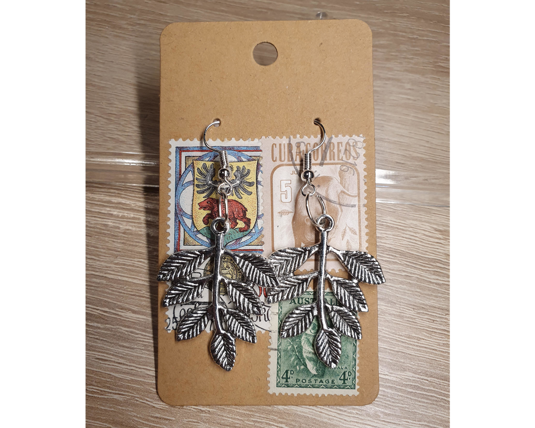 Branch Leaf earrings